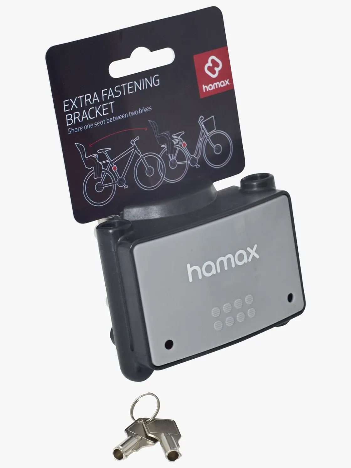 Cykler|Hamax Ekstra Fastgørelsesanordning m. Lås til Cykelstol