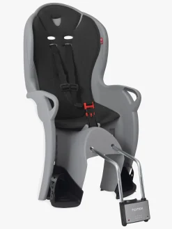 Hamax Cykler-Kiss Cykelstol, Medium Grey/Black