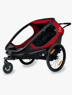 Aktivitetsvogne|Hamax Outback Cykelanhænger, Red/Black Rød/Sort