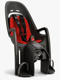Cykler|Hamax ZENITH Cykelstol med Adapter, Grey/Red Grå/Rød