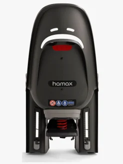 Cykler|Hamax ZENITH Cykelstol med Adapter, Grey/Red Grå/Rød