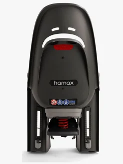 Cykler|Hamax ZENITH RELAX Cykelstol med Adapter, Grey/Red Grå/Rød