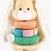 Babylegetøj|Hape Bunny Stacker Aktivitetslegetøj, Multifarvet