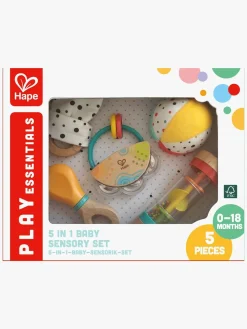 Lærerig Leg|Hape 5-i-1 Sensorisk Sæt Baby