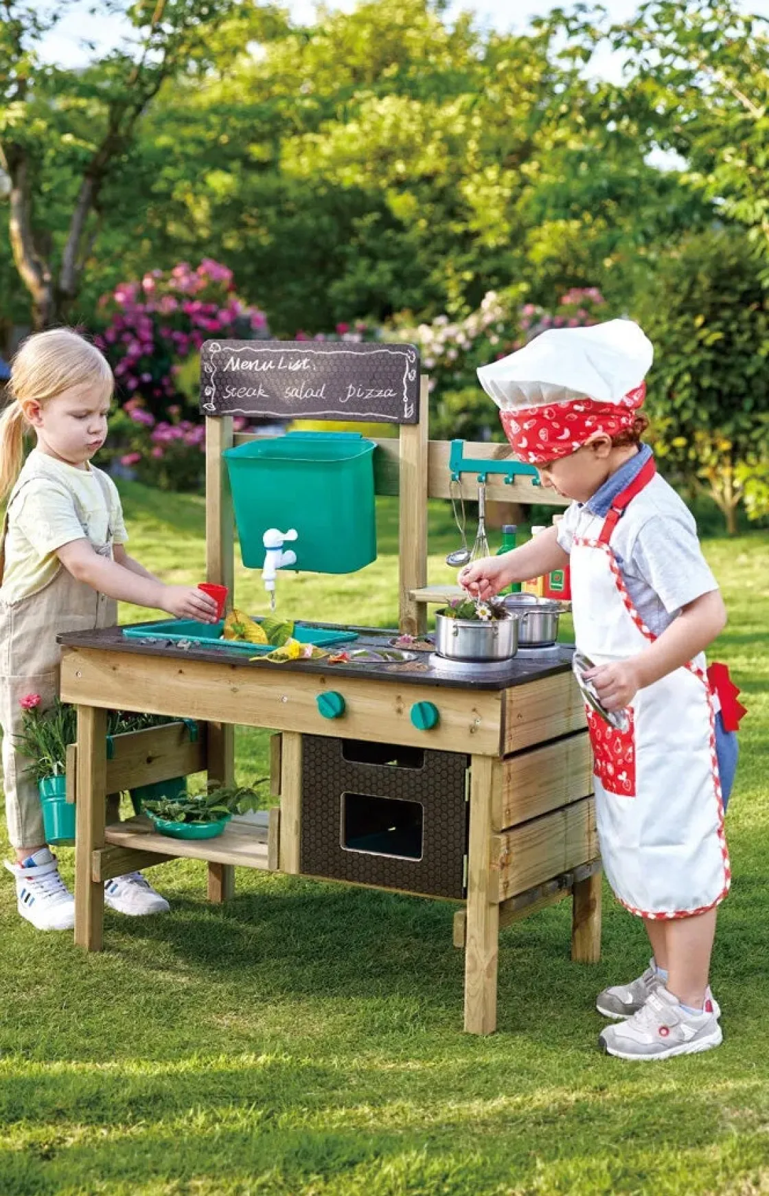 Udemøbler|Udeleg|Hape Nature Fun Udekøkken