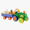 Legetøj Til Børn På 0-10 År|Legetøjsbiler & -Fartøjer|HappyBaby Happy Baby Traktor m. Vogn