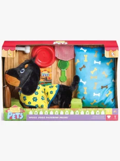 HappyPets Interaktivt Legetøj-Happy Pets Wiggle Jiggle Gravhund Deluxe Interaktiv Hund