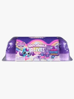 Hatchimals Legetøjsfigurer-Alive Neon Rainbow Carton Figursæt