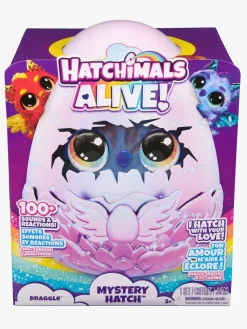 Legetøjsfigurer|Hatchimals Alive Secret Hatch Draggle Figur