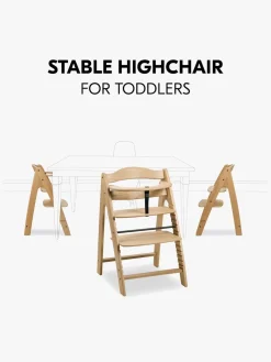 Hauck Højstole & Tilbehør-Arketa Højstol, Oak