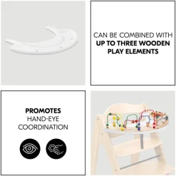 Højstole & Tilbehør|Hauck Arketa Legebakke til Højstol, White