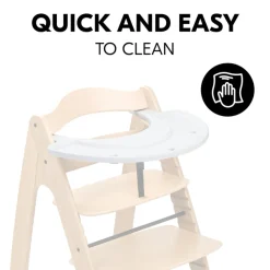 Højstole & Tilbehør|Hauck Arketa Legebakke til Højstol, White