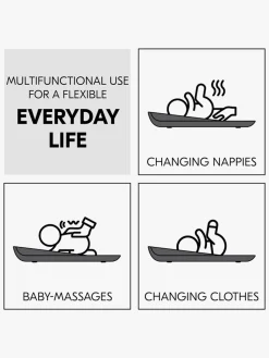 Hauck Pusleborde-Change N Clean Puslepude, Anthracite