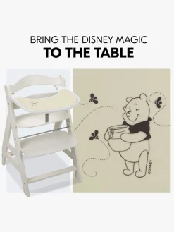 Højstole & Tilbehør|Hauck Dækkeserviet til Højstolsbakke, Pooh Dusty Beige