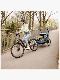 Hauck Aktivitetsvogne-Dryk Duo Cykelanhænger, Grey