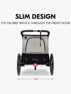 Aktivitetsvogne|Hauck Dryk Duo Plus Cykelanhænger, Black Sort