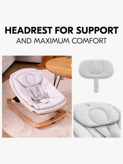 Højstole & Tilbehør|Hauck Eco 3-i-1 Skråstol til Højstol, Light Grey