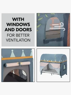 Børn Hauck Børnesenge & Tilbehør-Legetelt til Rejseseng, Palace