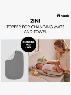 Hauck Pusleborde-Liner Puslepude, Dark Grey