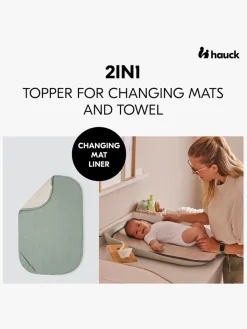 Hauck Pusleborde-Liner Puslepude, Sage