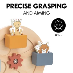 Højstole & Tilbehør|Hauck Play Fun Fair S Aktivitetslegetøj til Legebakke, Animals