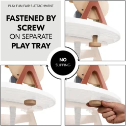 Højstole & Tilbehør|Hauck Play Fun Fair S Aktivitetslegetøj til Legebakke, Animals