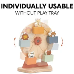 Højstole & Tilbehør|Hauck Play Fun Fair S Aktivitetslegetøj til Legebakke, Animals