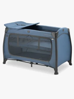 Børnesenge & Tilbehør|Hauck Play N Relax Center Weekendseng, Dark Blue Blå