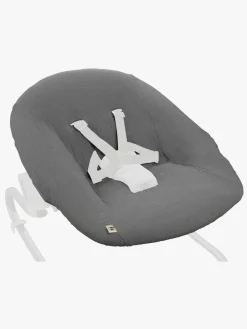 Skråstole & Babygynger|Hauck Skråstol Betræk Baby, Dark Grey Grå