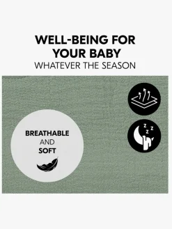 Hauck Skråstole & Babygynger-Skråstol Betræk Baby, Sage