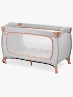 Børnesenge & Tilbehør|Hauck Sleep N Play Go Plus Weekendseng, Dusty Cork Grå/Orange