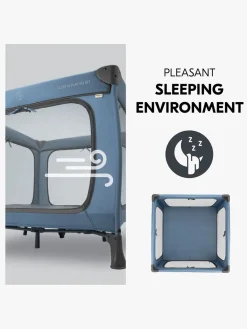 Børnesenge & Tilbehør|Hauck Sleep N Play SQ Set Weekendseng, Dark Blue Blå