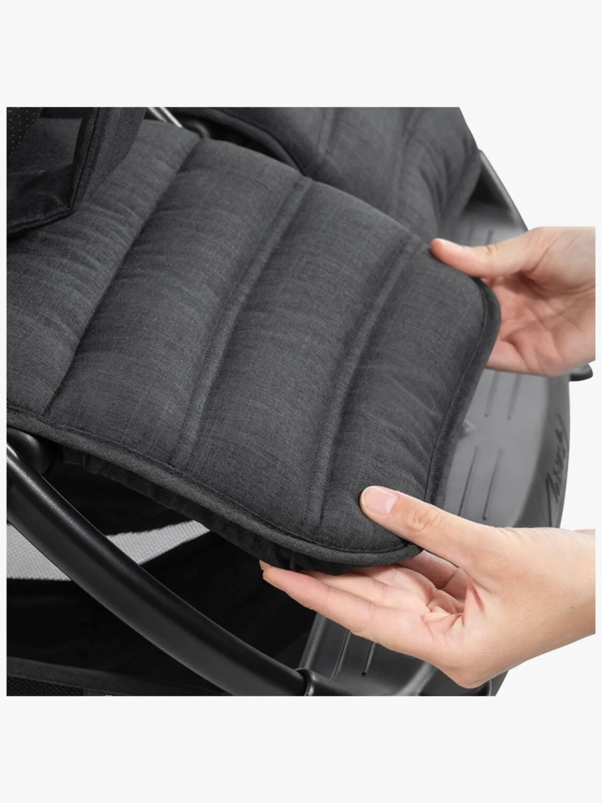 Hauck Tvillingevogne-Uptown Duo Tvillingevogn, Melange Black