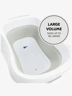 Badeværelset|Hauck Wash N Fold Badekar L, White/Sage Grøn/Hvid