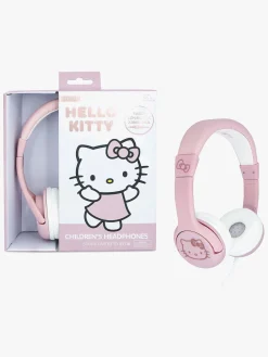OTLTechnologies Elektronik & Media-Hello Kitty Høretelefoner med Ører 85dB, Rose