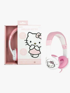 OTLTechnologies Elektronik & Media-Hello Kitty Høretelefoner med Ører 85dB, Pink