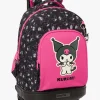 Tasker|HelloKitty Hello Kitty Kuromi  Kompakt Koffert 33L, Lyserød/sort