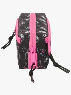 Kreativt Legetøj|HelloKitty Hello Kitty Kuromi Penalhus med 3 Rum, Lyserød/sort