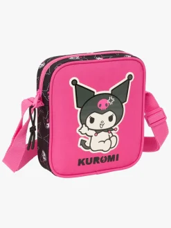 Tasker|HelloKitty Hello Kitty Kuromi Skuldertaske, Lyserød/sort