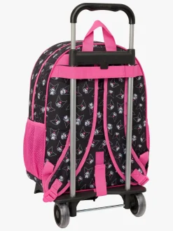 Børn HelloKitty Tasker-Hello Kitty Kuromi Trolley Kuffert 21L, Lyserød/sort