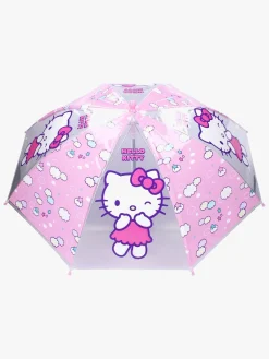 Børn HelloKitty Tilbehør-Hello Kitty Paraply Rainy Days, Pink