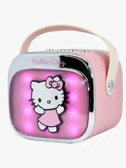 Elektronik & Media|OTLTechnologies Hello Kitty Popsing Karaokesæt med LED-lys Lyserød