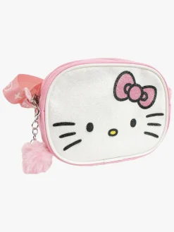 Tasker|HelloKitty Hello Kitty Skuldertaske, Lyserød/Hvid
