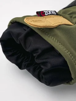 Børn Hestra Tilbehør|Vintertøj-Czone Pluto JR Handsker, Olive