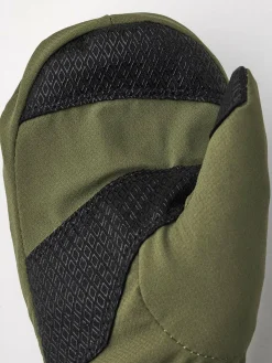 Børn Hestra Tilbehør|Vintertøj-Czone Pluto JR Vanter, Olive