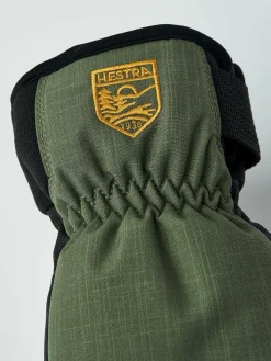 Børn Hestra Tilbehør|Vintertøj-Ferox Primaloft Vanter, Grønne