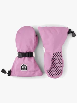 Børn Hestra Tilbehør|Vintertøj-Fjellvotten JR Vanter, Cerise