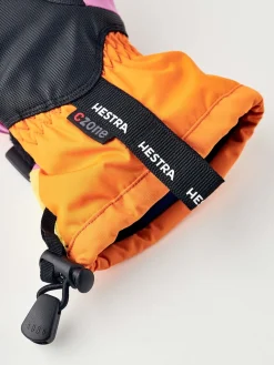 Tilbehør|Hestra Gauntlet CZone JR Vanter, Orange