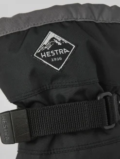 Tilbehør|Vintertøj|Hestra Gauntlet Czone JR Handsker, Sort/Grafit