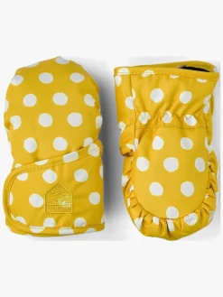 Tilbehør|Vintertøj|Hestra Kid's Hygge Vanter, Saffran Print